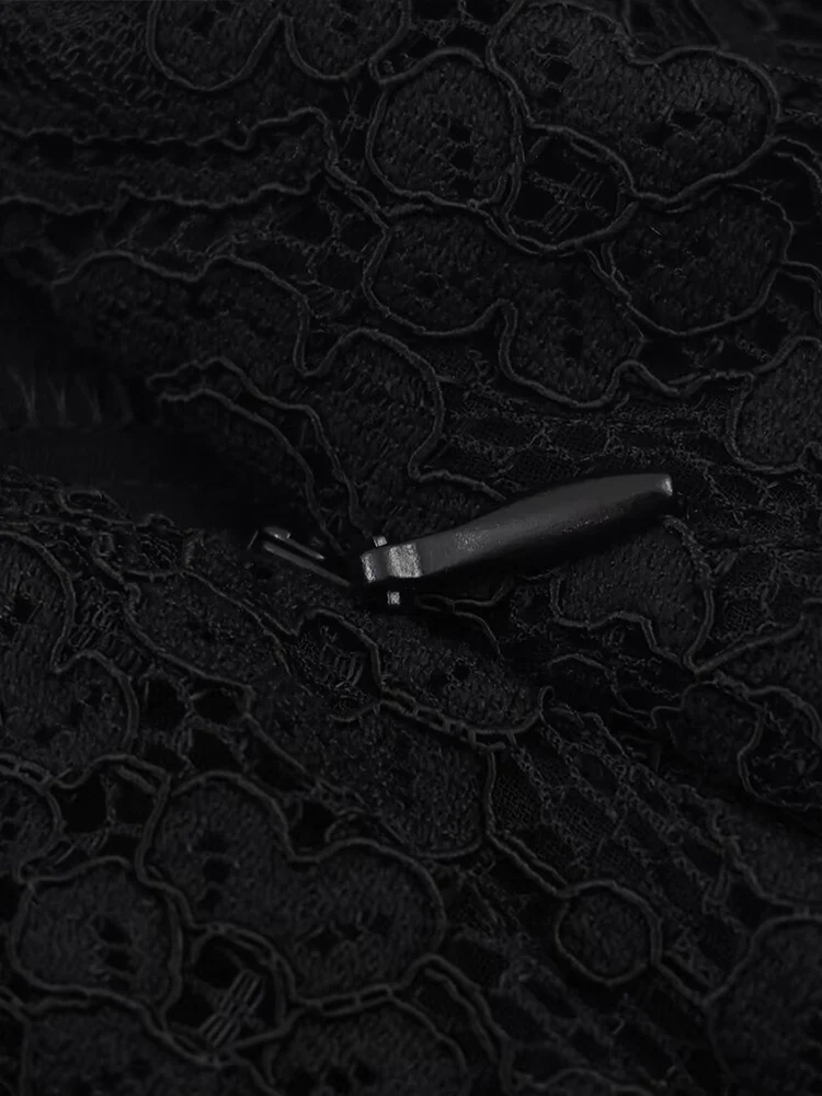 유럽 스타일 신상 여성 패션 다용도 기질 솔리드 컬러 캐주얼 레이스 벌룬 버전 팬츠