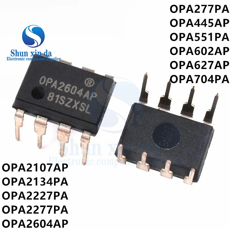 5PCS OPA2277 OPA2277PA OPA2277UA DIP8 SOIC-8 2277U 2277UK OPA2277U OPA2277UA/2K5 SMD High Precision Operational Amplifiers IC