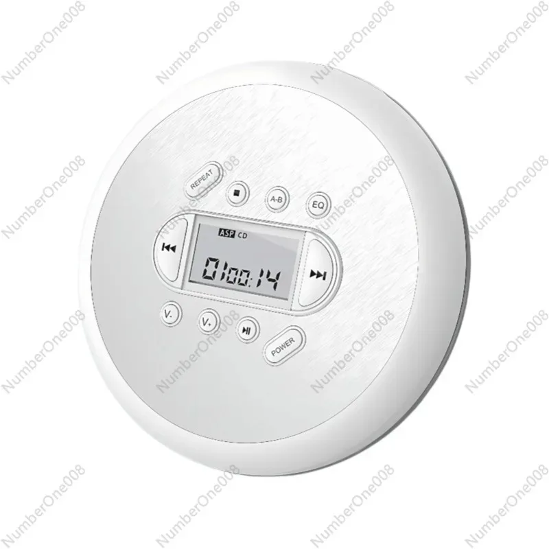 

Портативный CD-плеер со стереозвуком, многофункциональный Walkman для прослушивания музыки и изучения языков, CD-плеер-рекордер с функцией защиты от пропускания дорожек