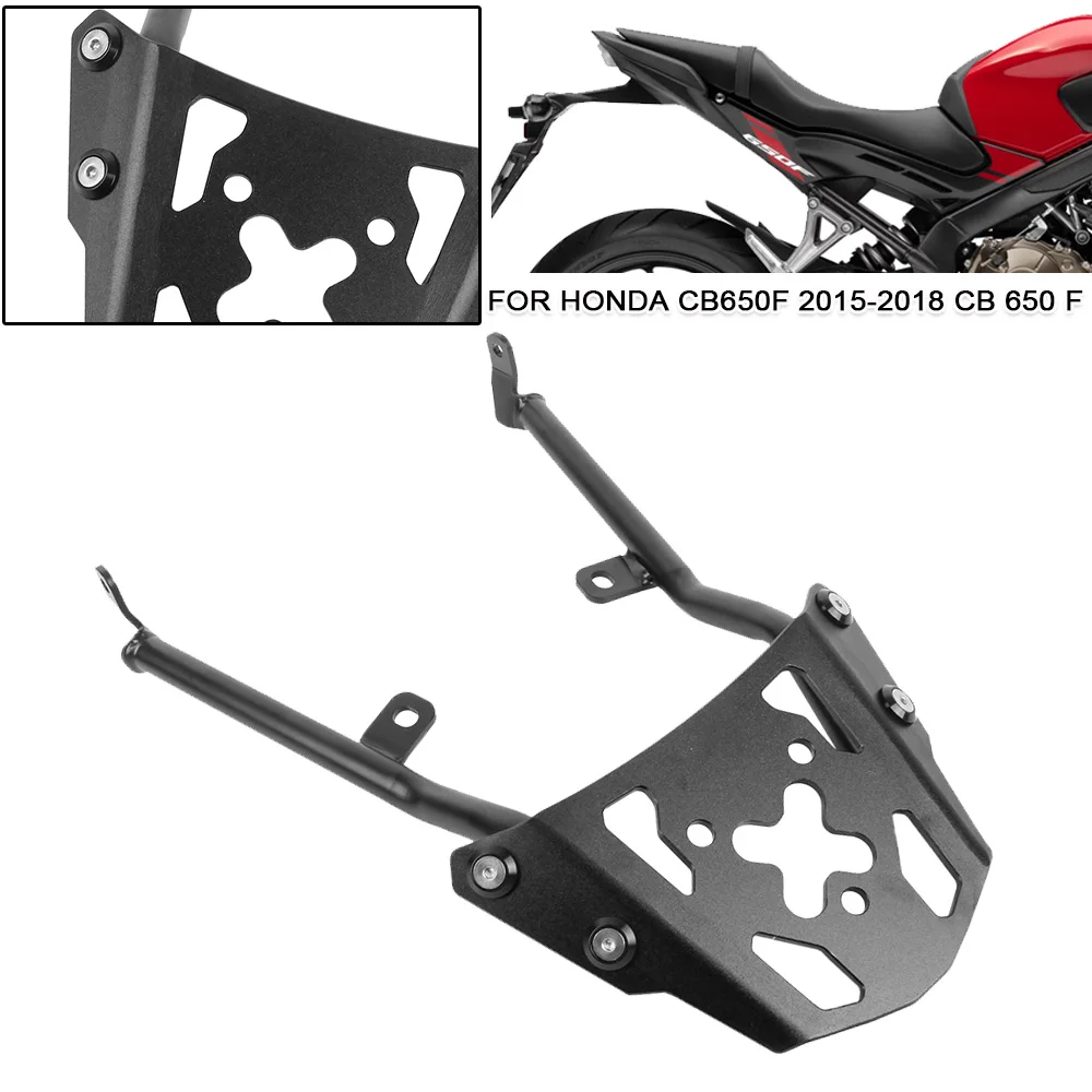 Motorcycle Rear Luggage Bracket Cargo Support For Honda CB650F 2015 2016 2017 2018 CB650 CB 650 F Tail Rack Top Case Box Holder