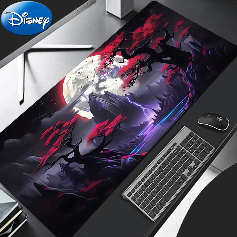 Mouse Pad 90x40cm Red and black art landscapes Large Game Gaming Speed Keyboard Rubber Lock Edge Desk Mat Office Laptop mousepad
