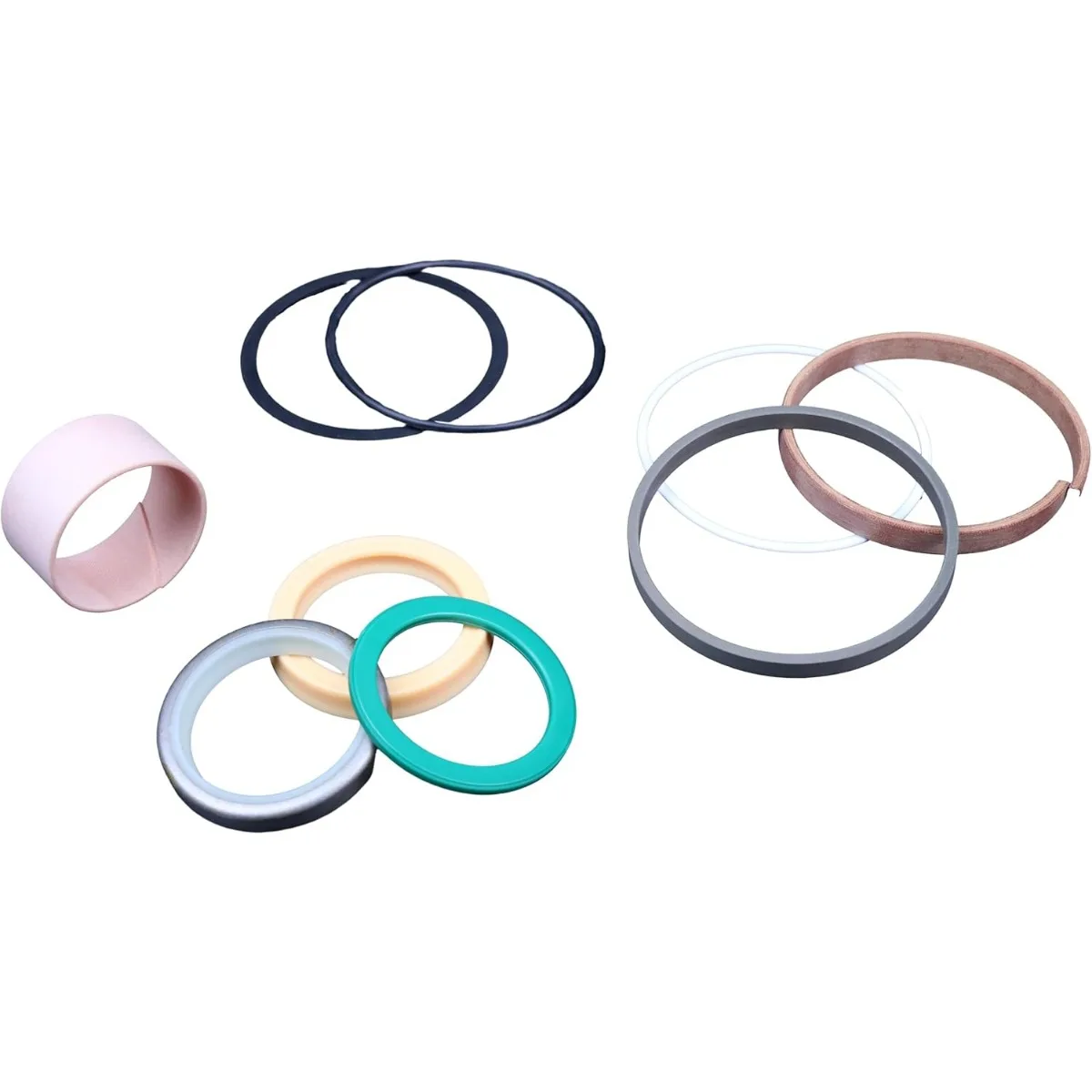 G110107 G110607 G110621 Hydraulic Seal Kit Swing Cylinder 3-1/2" For Case 580K 580 Super K Super K 580SK view 4