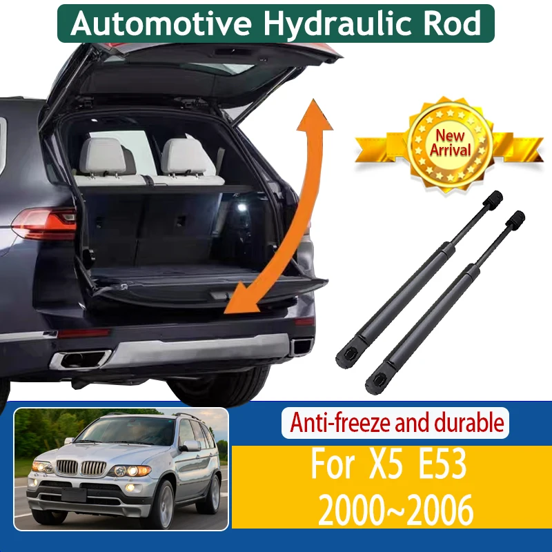 

Car Trunk Hydraulic Rod For BMW X5 E53 Accessories 2000-2006 Rear Trunk Cover Trunk Strut Rod Shocks Damper Prop Car Accessories