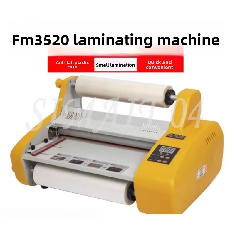 

Single and Double Sides Laminating and Rolling Machine Small Laminating Machine Semi-automatic FM3520