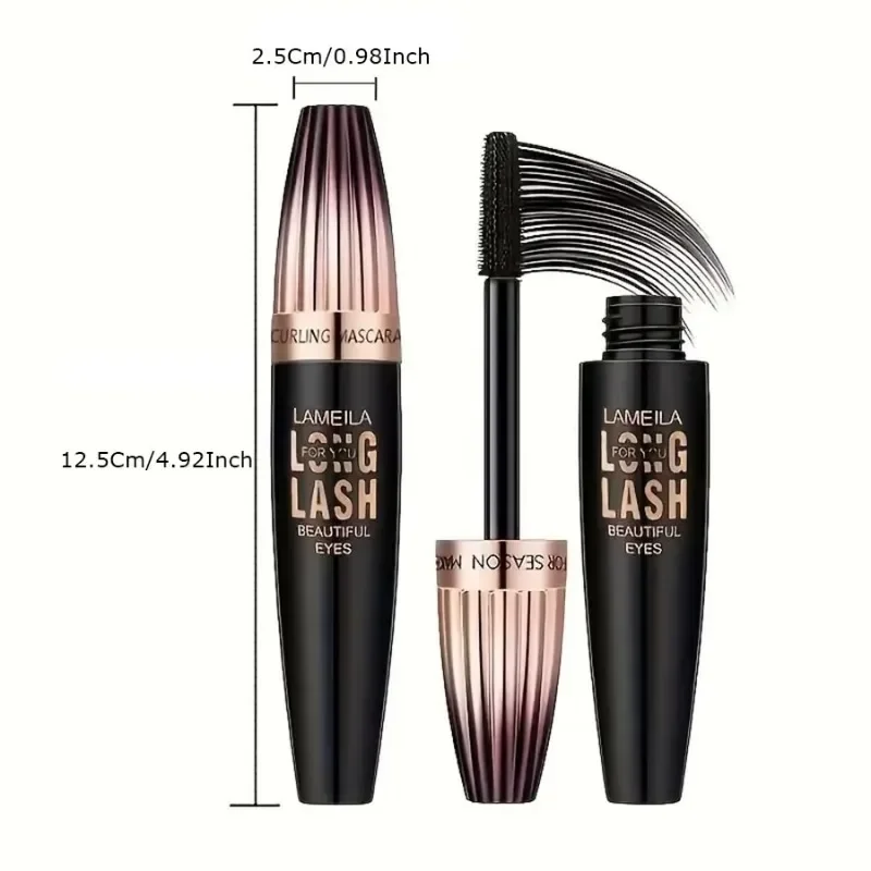 Waterdichte 4D Mascara Dikke Lange Smudge-proof Mollig Gecodeerde langdurige Curling Grote Oogmake-up Makeup Tools