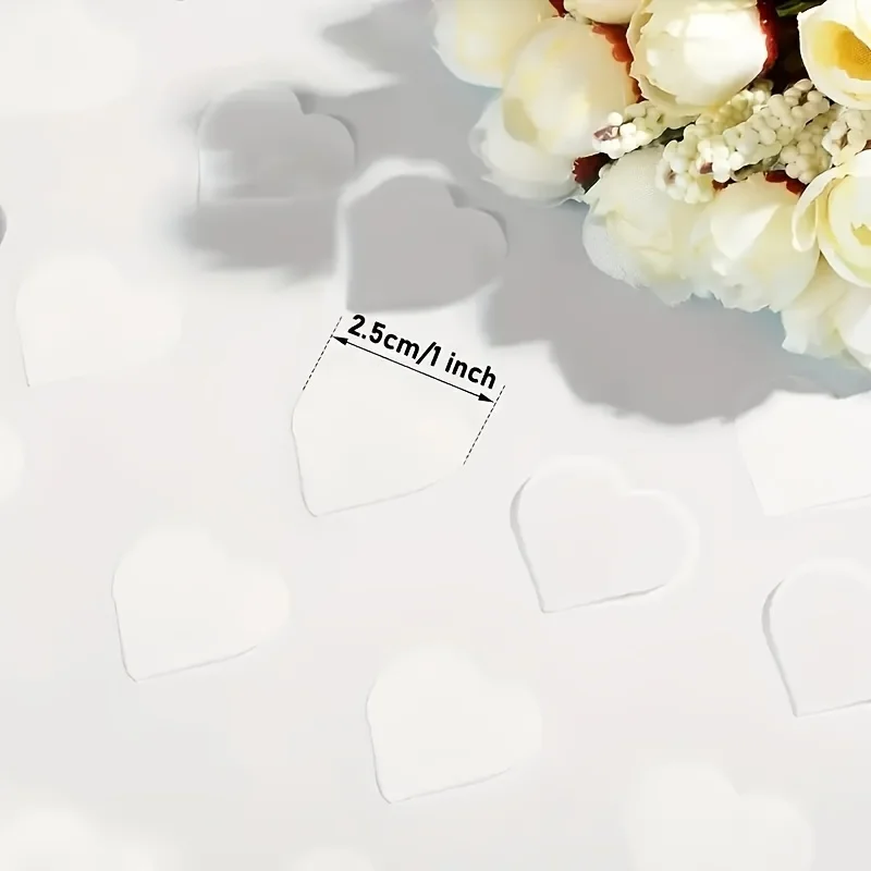 6000 قطعة من قصاصات الورق البيضاء على شكل قلب لحفلات الزفاف وحفلات الزفاف والذكرى السنوية - سهلة الرمي، زينة عيد الميلاد