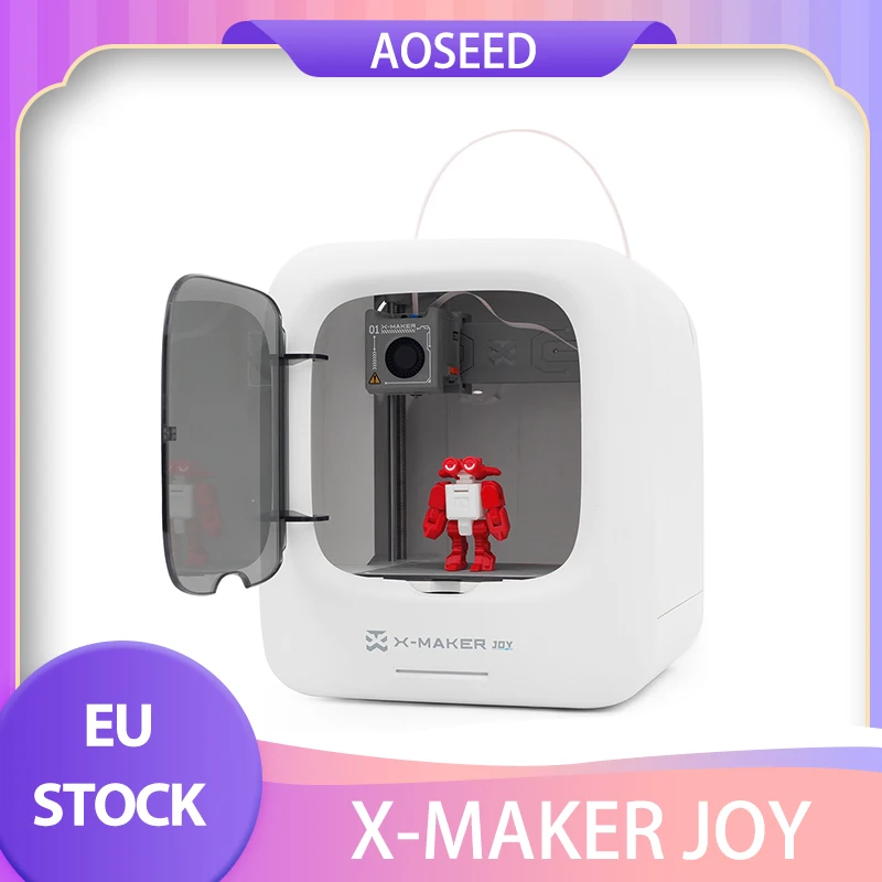 AOSEED X-MAKER JOY 3D Printer for Kids, AI Voice Interaction, Smart App Control, Time-lapse Video, Mini Program