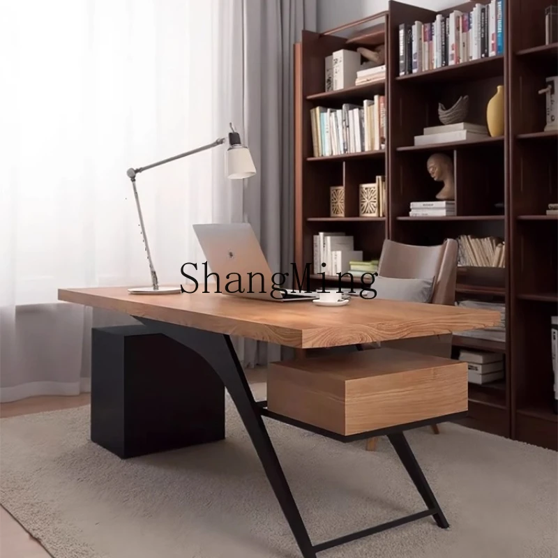 

SM advanced sense simple wind solid wood home office computer desk new desk