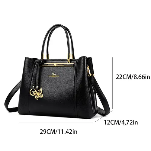 Soft Leather Luxury Handbags Women Bags Designer 3 Layers Shoulder Crossbody Sac Ladies Large Capacity Shopping Messenger Tote - Image 4