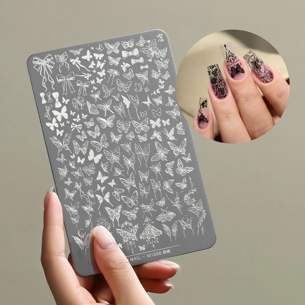 Easy-to-use manicure tools, a variety of styles, artistic faux nail impressions, extensions, stainless steel, suitable for salon