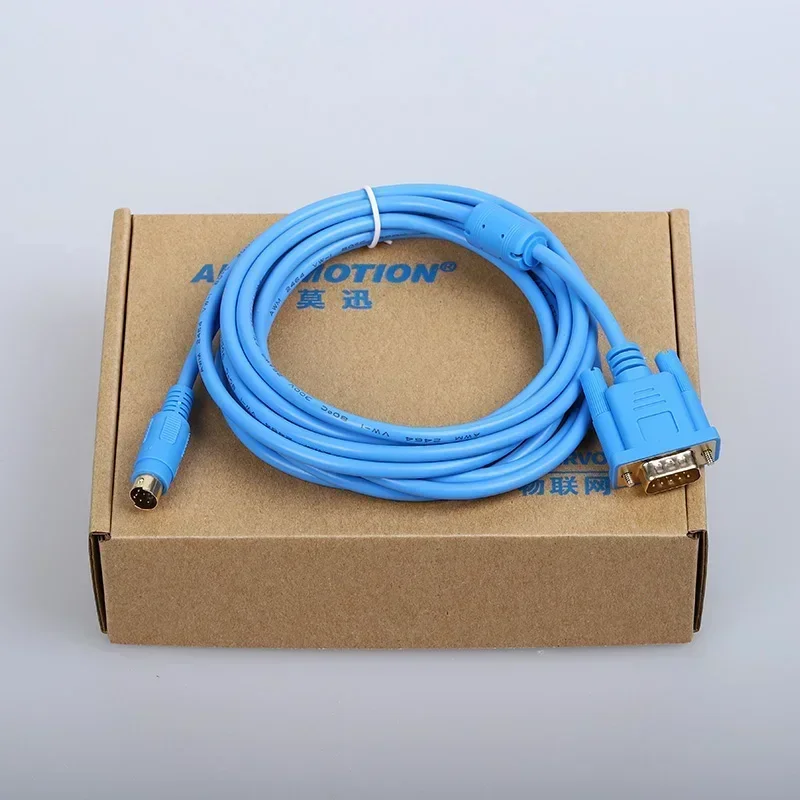 DOP-FX cable Delta HMI connect to Mitsubishi PLC DOP-107BV/107EV DOP-130BQ FX3U FX2N FX3G Series Programming Cable DOP A/B-FX