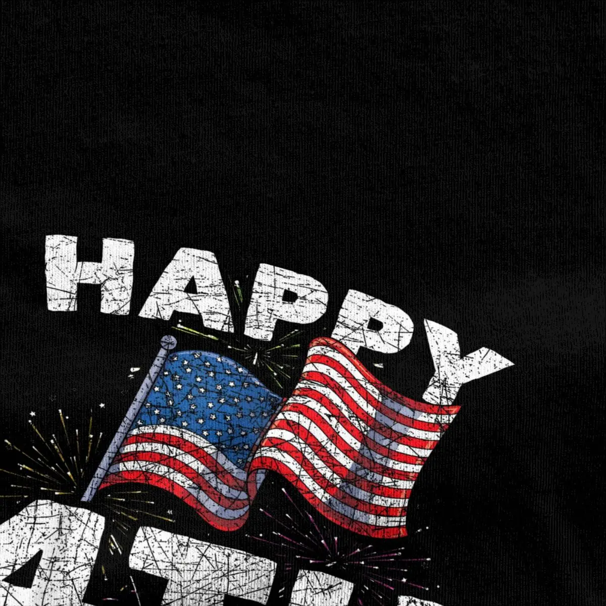 Happy 4th Of July Patriotic American US Flag 4th Of July T Shirt Summer T-Shirts Cotton Tee Shirt For Men Short Sleeve Clothes