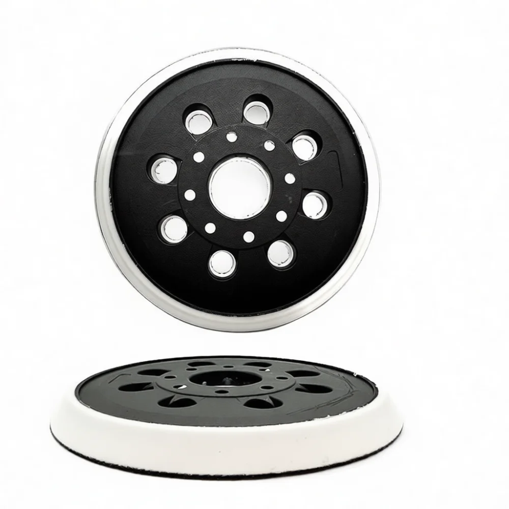 5 Inch 8 Hole Replacement Sander Pad For Bosch GEX125 1AE Backing Plate Orbital Grinding Disc Woodworking Polishing Tool Part view 6