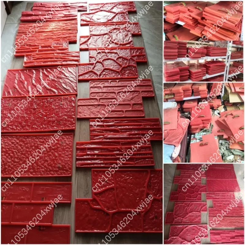 Cement Floor Stamping Mold Imitation Cultural Stone Pattern Mold For Concrete Road Embossing Landscape Pavement Decorative Tool