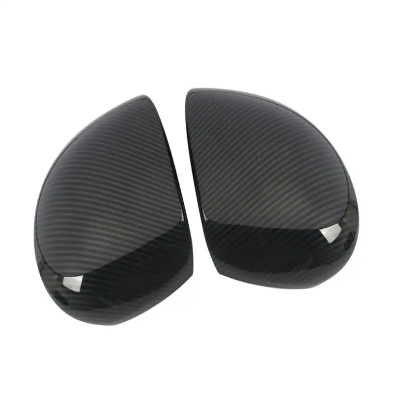 

1 Pair Carbon Fiber Style Side Door Rearview Wing Mirror Cover Trim Fit for Dodge Challenger 2015 2016 2017 2018 2019