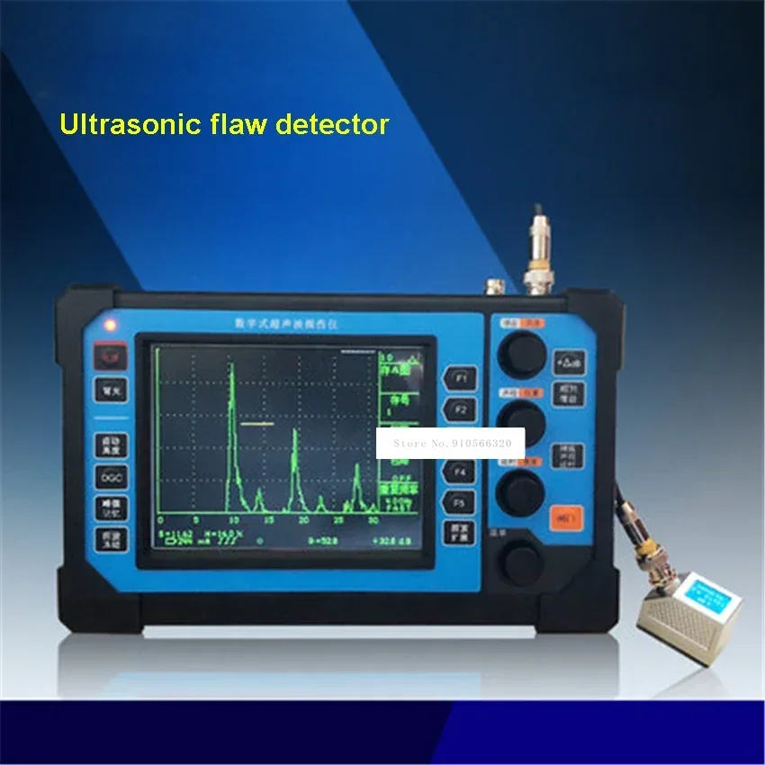 CT-750 Portable Digital Ultrasonic Flaw Detector Metal Steel Structure Welding Defect Crack Flaw Detector 220V 0~6000mm Hot Sale