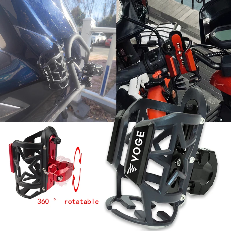 Fit For Voge 300DS 300AC 300 R 300RR 500R 500DS 500 R 650DS 650 DS Motorcycle Aluminum Beverage Water Bottle Drink Cup Holder