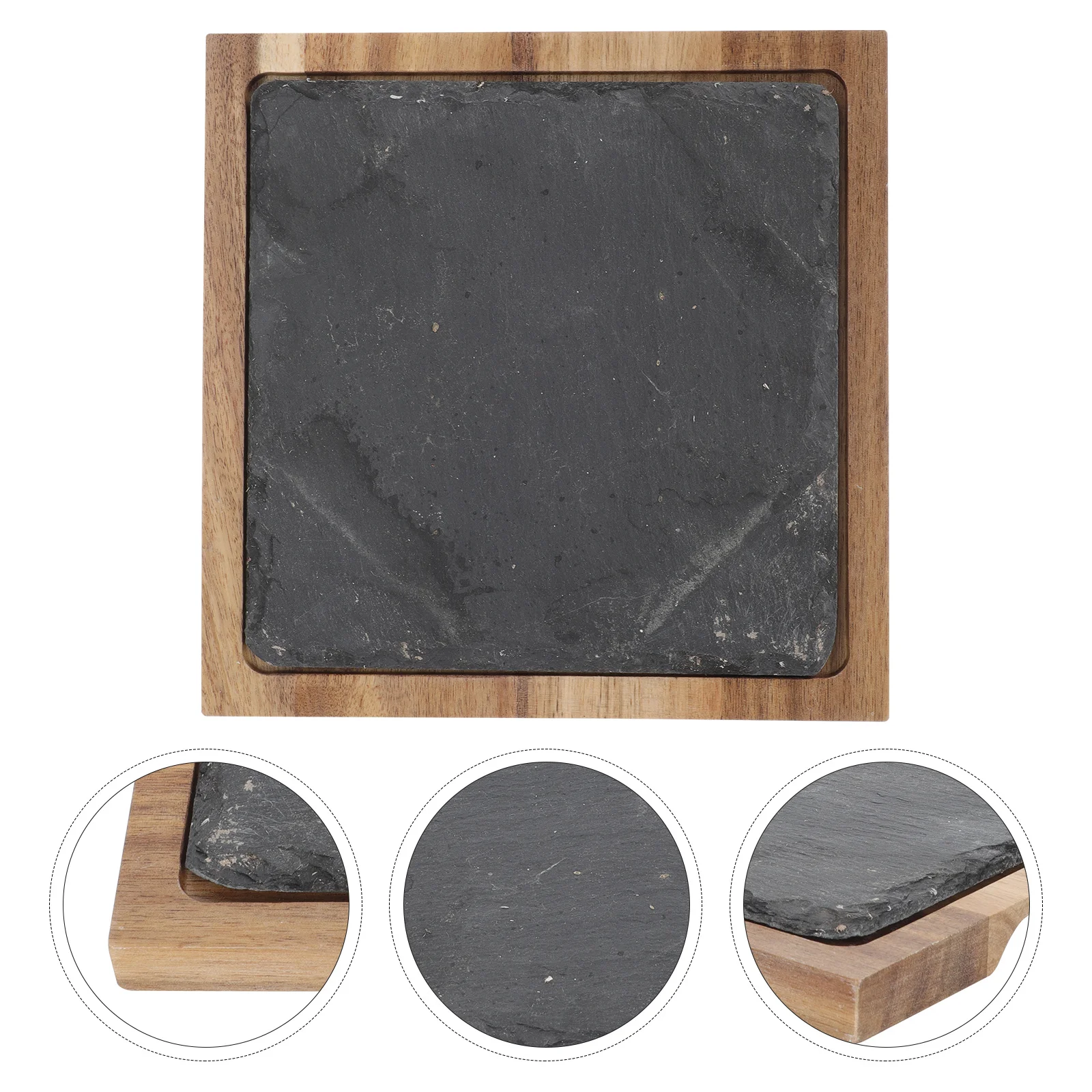 

1Set Japanese Steak Plate Multi-Function Serving Plate for Home Restaurant Sushi Pizza Salad Food Display