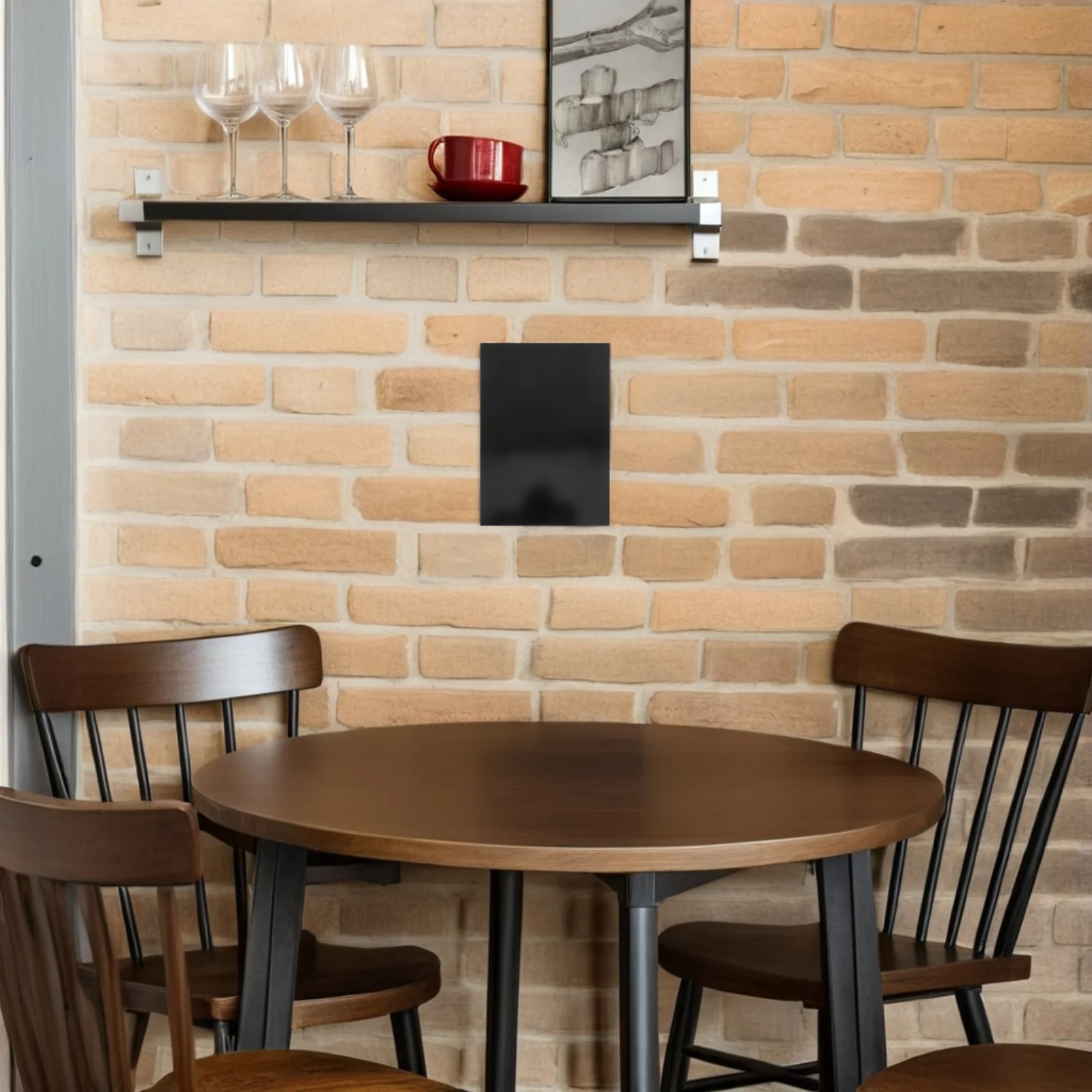 3-delige aluminium plaatblanks voor sublimatie geanodiseerde aluminium tags zwarte naamplaten deuren