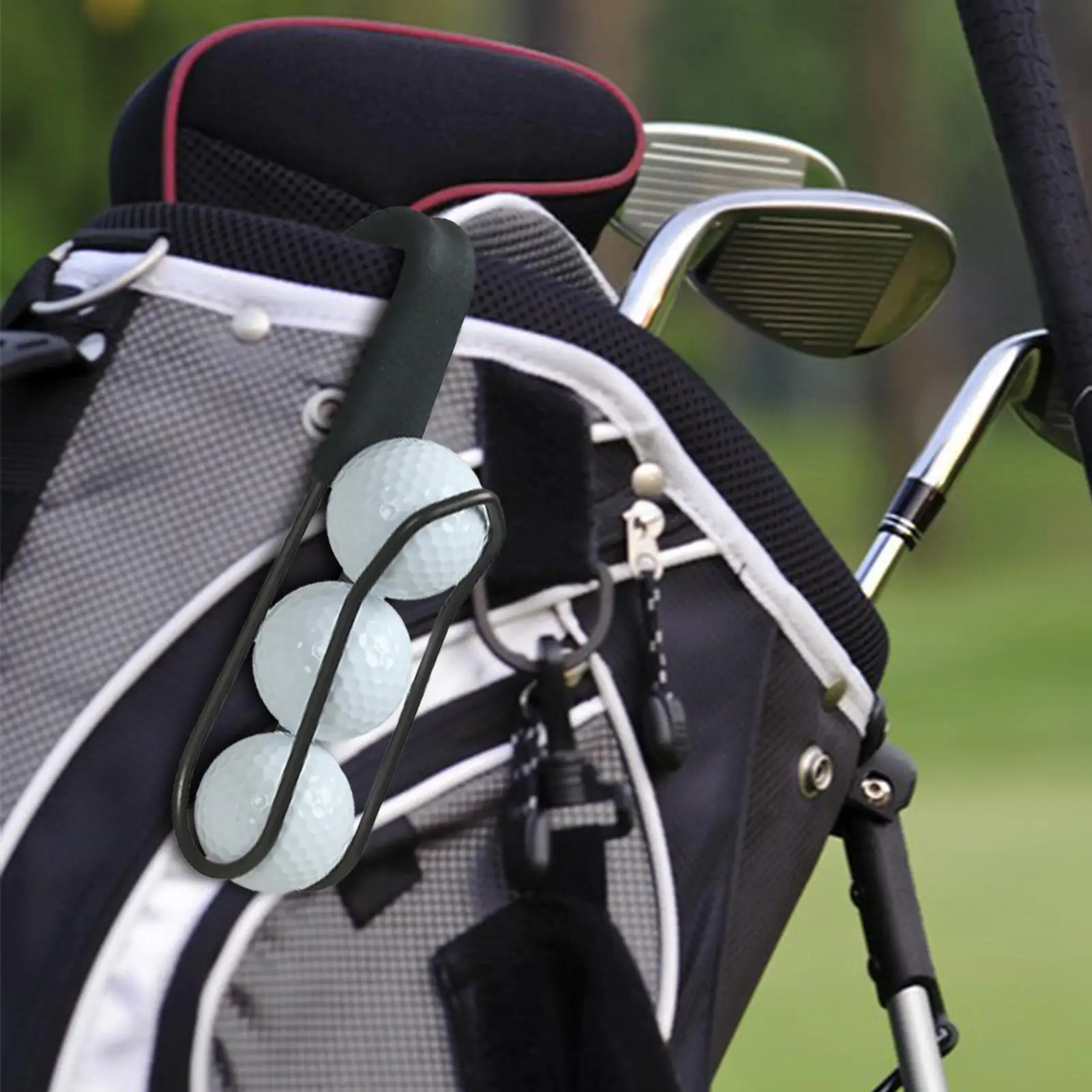 

Держатель мяча для гольфа для сумки, органайзер для мячей для гольфа, диспенсер, легкий доступ для занятий спортом на пасху, для дома, для игры в гольф