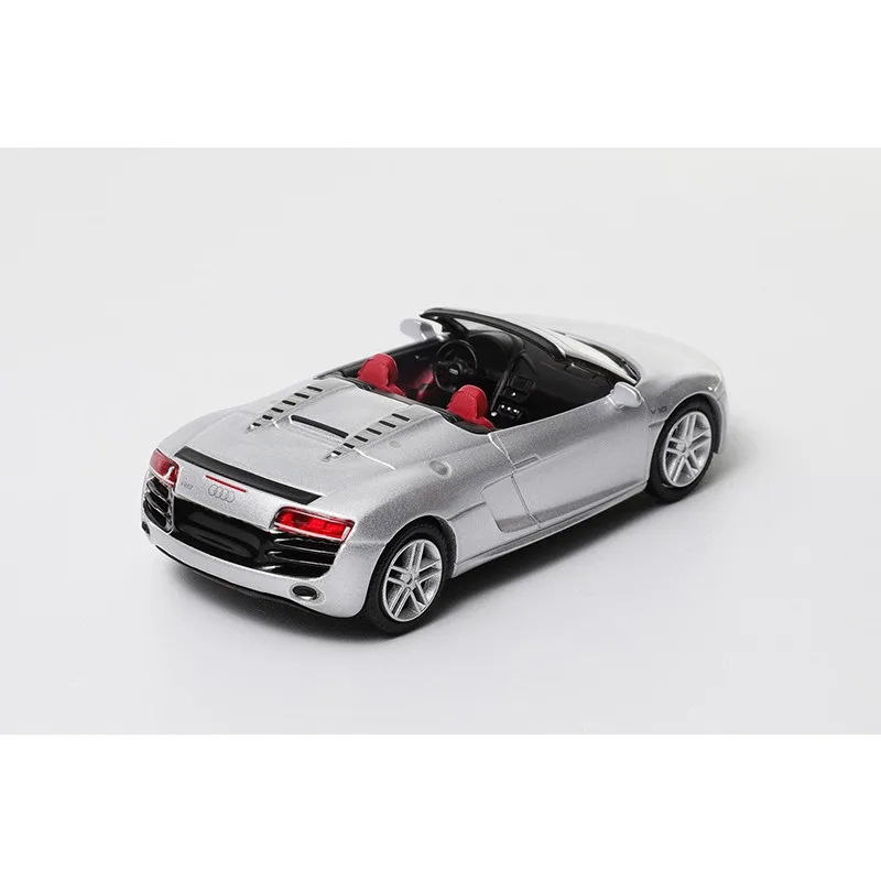 1:64 GCD auto R8, modello di auto in lega pressofusa, giocattolo per ragazzi, gioco per adolescenti, decorazione per adulti.