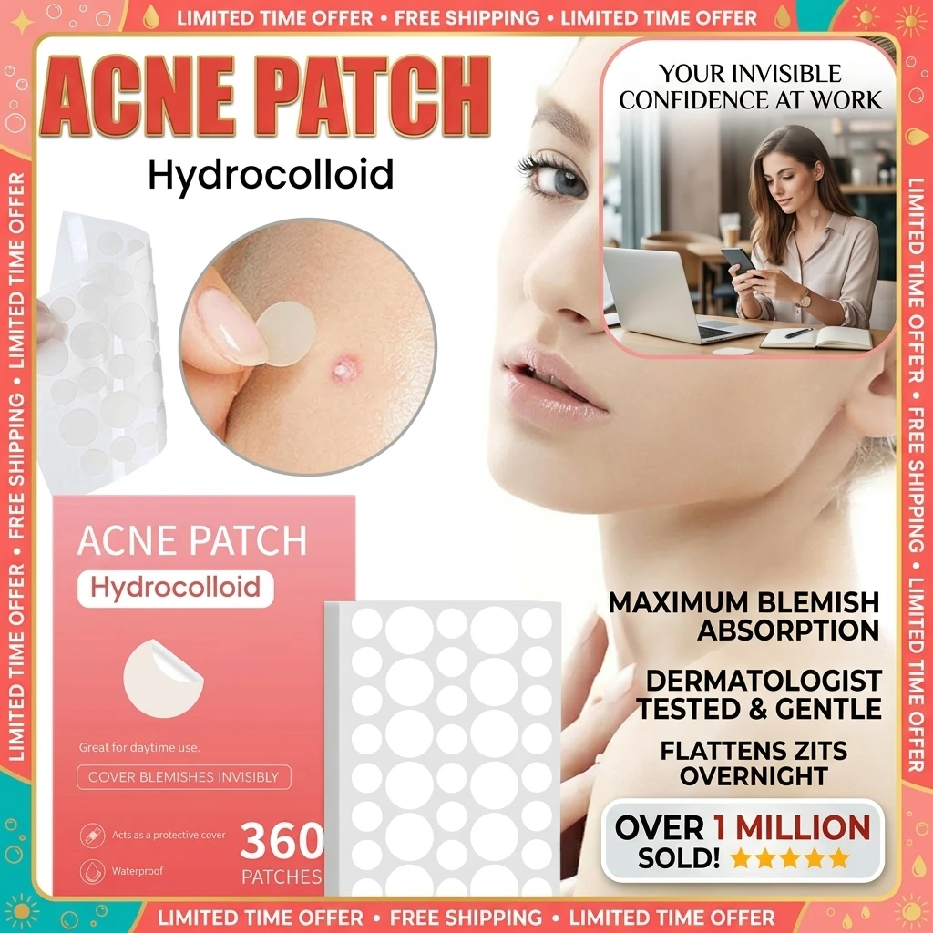 360 Counts Hydrocolloid Invisible Pimple Patch Acne Stickers Face Concealer For Spots Acne Pimples Beauty Makeup Tool