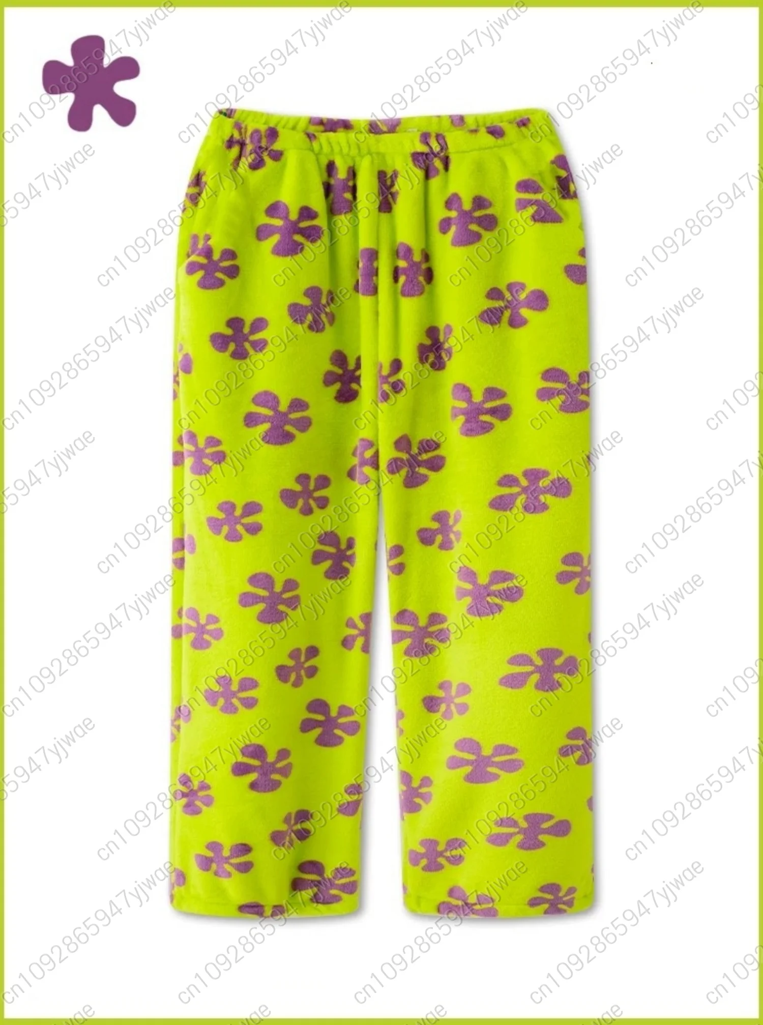 

Зима 209, женские плюшевые пижамные штаны Kawai Patrick Star, мягкие брюки, милые женские повседневные домашние пижамные штаны с героями мультфильмов в стиле аниме