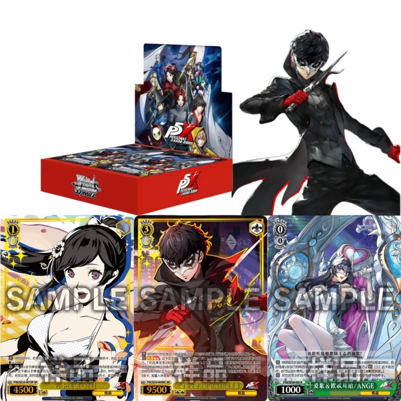 Persona 5: The Phantom X Oficial y Original, Juego de Cartas Coleccionables en Chino Simplificado, Caja Sellada Original