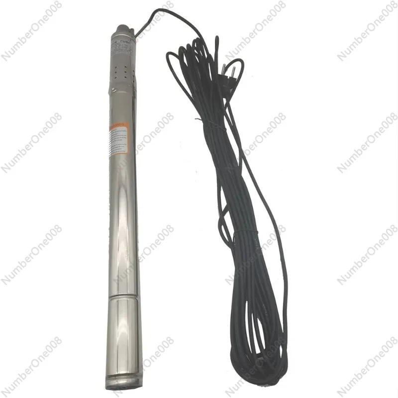 

50mm Diameter Submersible Well Pump with 304 Stainless Steel Body Submersible Deep Well Pump 1000L/h 2 Inch Water Pump