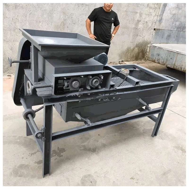 Almond Nut Crush Machine Customized Automatic Almond Crush Machine Peeling Machine