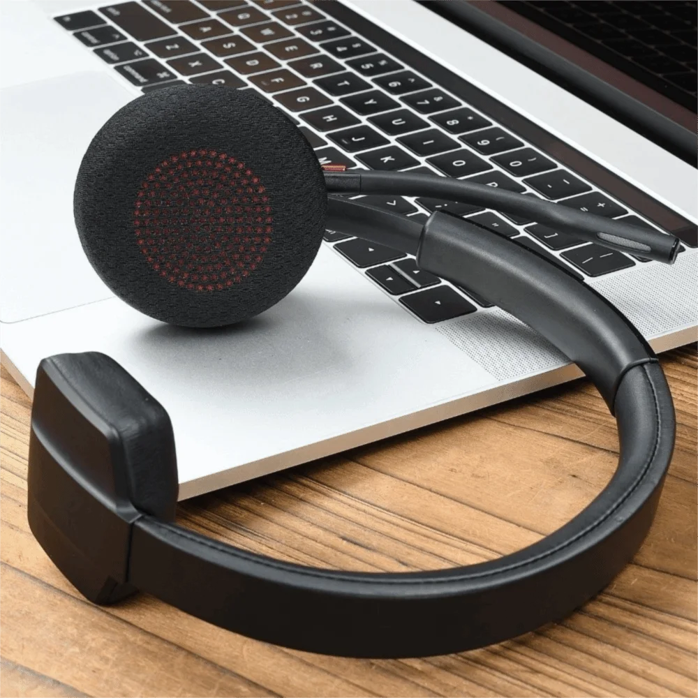 交換用ヘッドフォンイヤーパッド Plantronics BT600 BlackWire 7225 5200 5210 5220 Voyager 4320 4310 4220 4210 Focus B825用