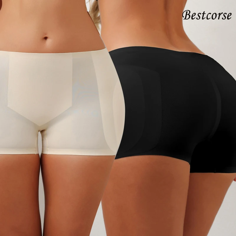 

Breathable Seamless Side Hip And Butt For Women Hips Padding Butt Padding Panty With Foam Women Butt Enhancer Shorts Fake Butt