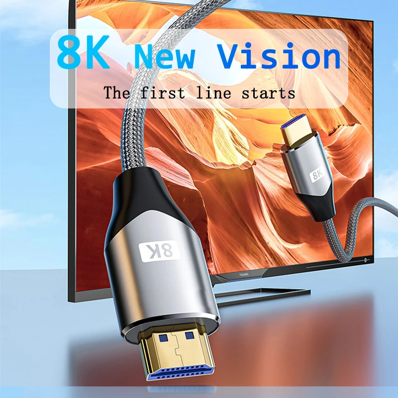8K Hdmi Cable 2.1 4…