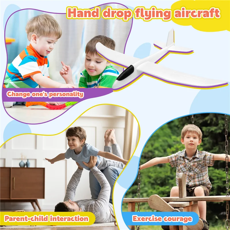 AT59 99CM EPP Foam Hand Throwing Aircraft (Sticker) 706