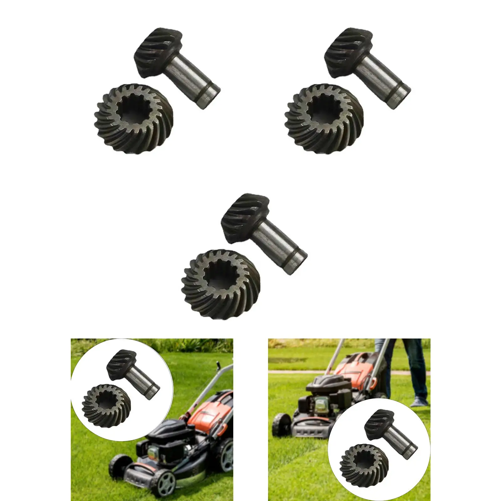 

Grass Trimmer Gear Assembly,Working Head Gear Repair Component Replaces Lawnmower Part for Weeder Lawn,Harvester,Brush Cutter