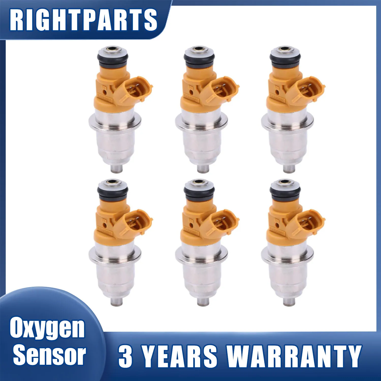 6Pcs 1465A012 DIM1070G E7T25080 Fuel Injectors E7T05074 for Mitsubishi Pajero III Canvas Top V60 V70 3.5 GDI 2001~2006 New