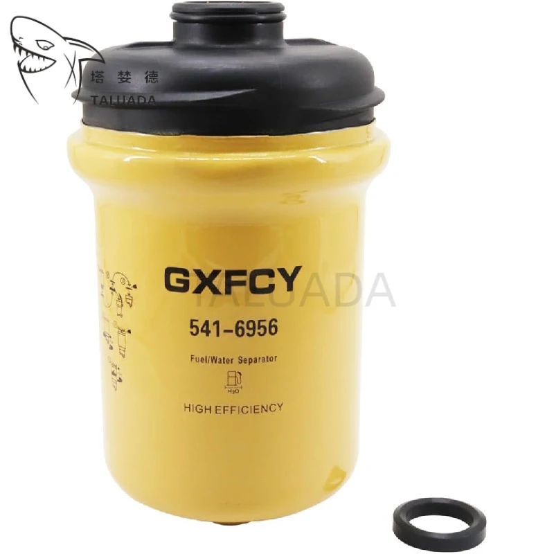 Filtro de Combustible 541-6956 para Excavadoras Hidráulicas Mini 226D, 226D3, 232D, 236D, 239D, 239D3, 242D, 306, 306.5, 307.5, 308, 308.5, 309, 310