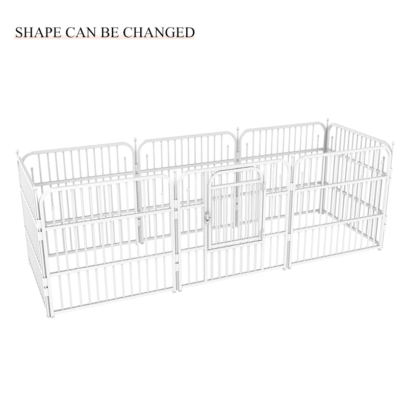 

Professional Solid Pattern Metal Rabbit Pet Fence Novelty Style Underground Type Pet Playpen