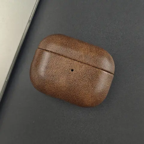 Funda protectora de cuero para auriculares AirPods Pro3, funda para auriculares de cubierta completa AirPods pro/pro2/4/3/2