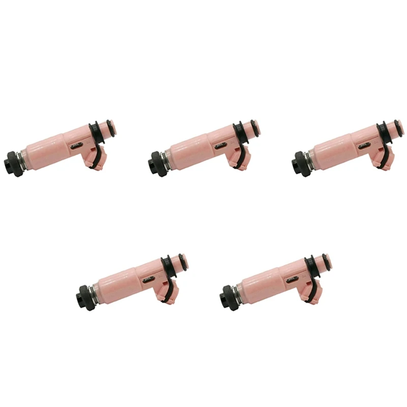 5X 23250-20030 Fuel Injector For Toyota Camry Highlander Lexus ES300 RX400H 3.3L 1MZ 2002-2008 2325020030 23209-20030