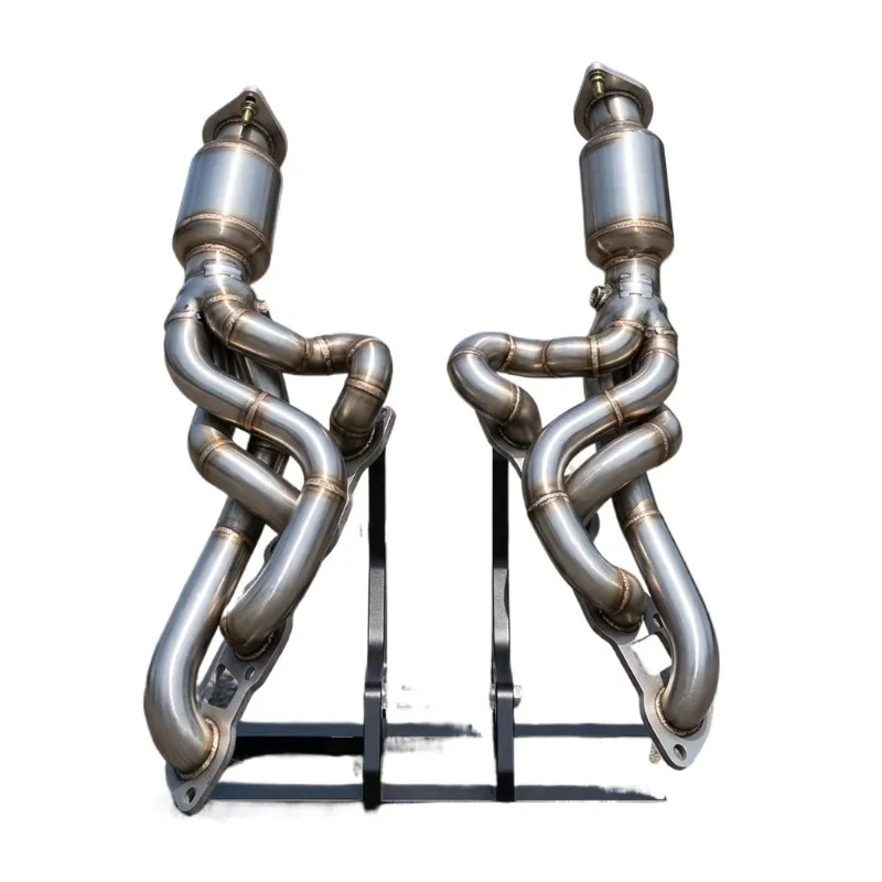 SDO Stainless Steel Manifold Exhaust Header for Lexus ISF IS F 5.0 2007-2014 Performance Long Tube TIG Welded Pipe Kit