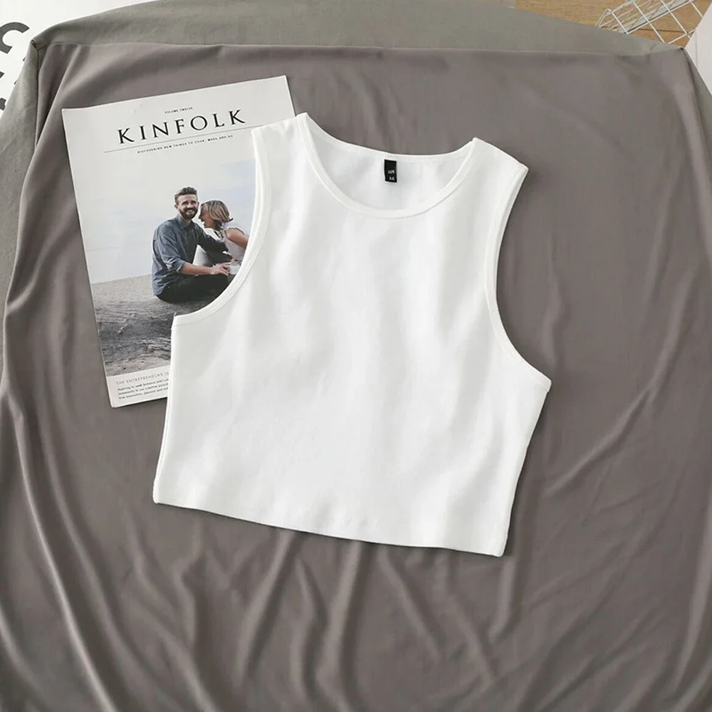 Casual Events Casual Sleeveless Top Ladies' Summer Top Brand New Item Moderate Elasticity Perfect For Vacations Polyester Fabric