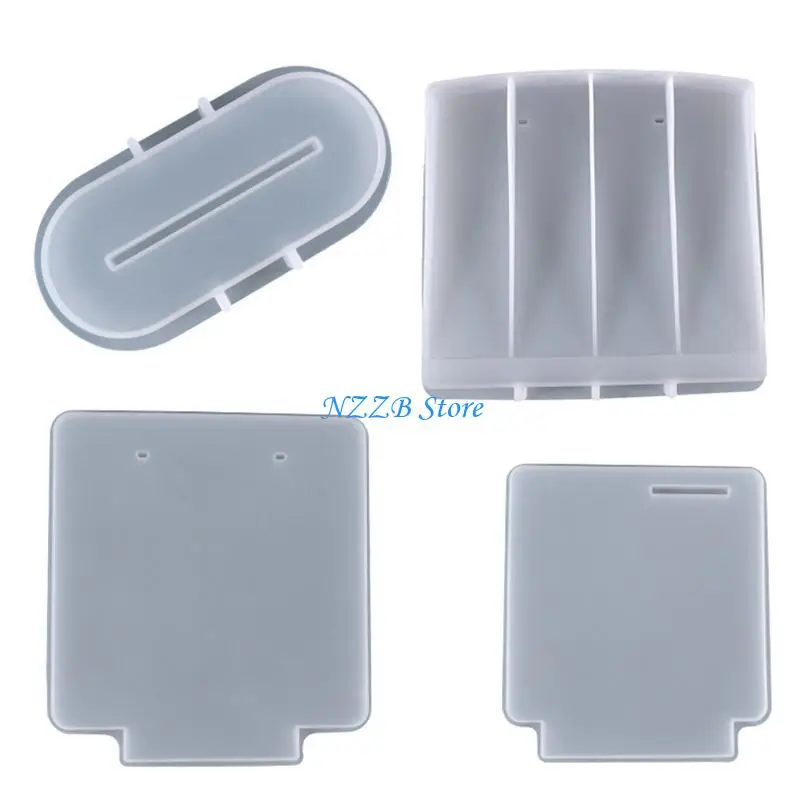 

T21F 1 Set Diy Crystal Mold Calendar Hanging Board 2022-2023 Notepad Album Silicone Mold with Base Suitable for Ornaments