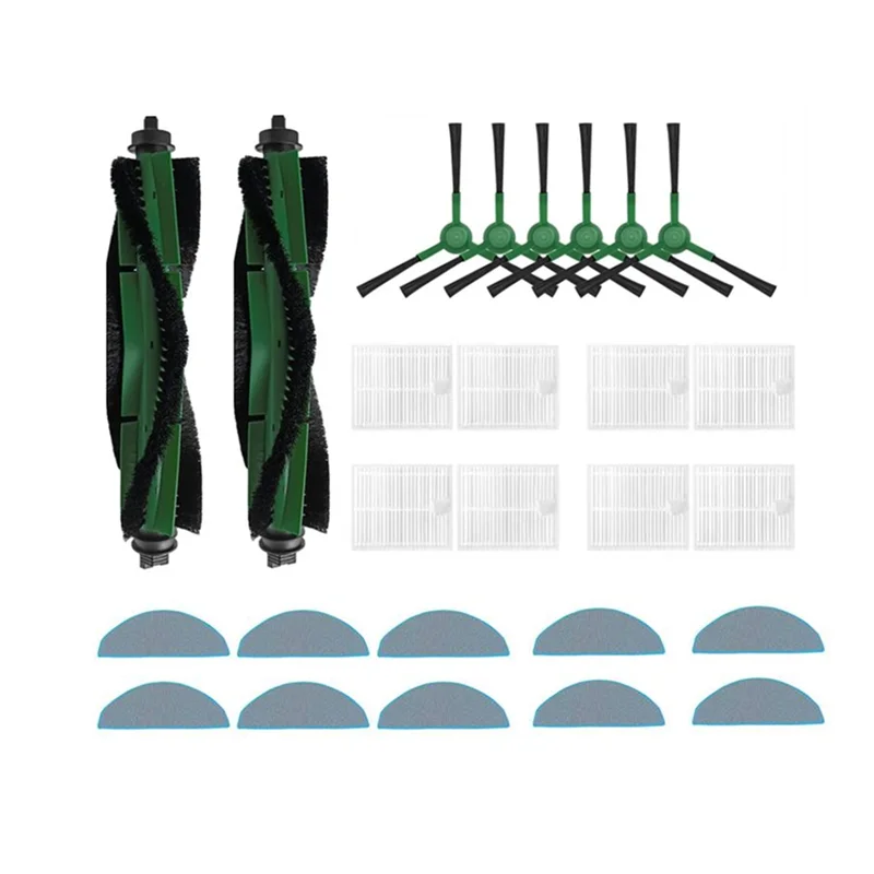 

A67I для Irobot Romba Combo Essential/2 Essential/Vac Essential/Essential Vac 2, вакуумная боковая щетка HEPA-фильтр, накладка для швабры