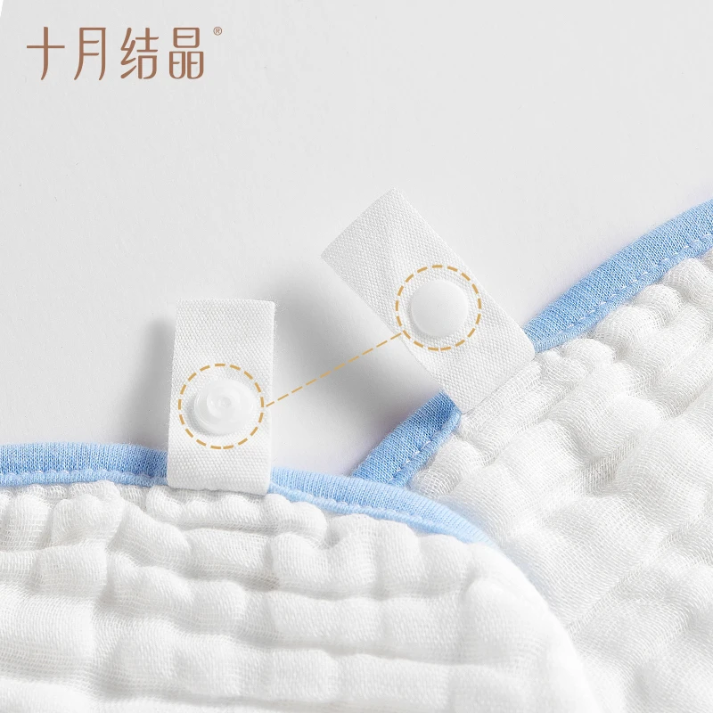 TEN-MJOURNEY Baby burp towel anti-spit-up saliva towel pure cotton newborn baby bib soft gauze shoulder pad