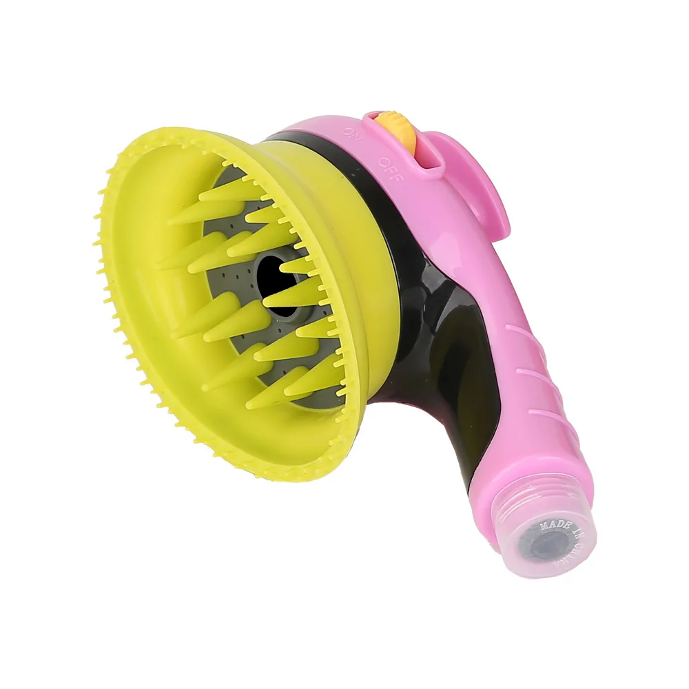 

Pet Brush Bath Massage Brush Shampoo Dispenser Dog Beauty Silicone Shower Brush Body Scrubber Cat Pet Bath Products