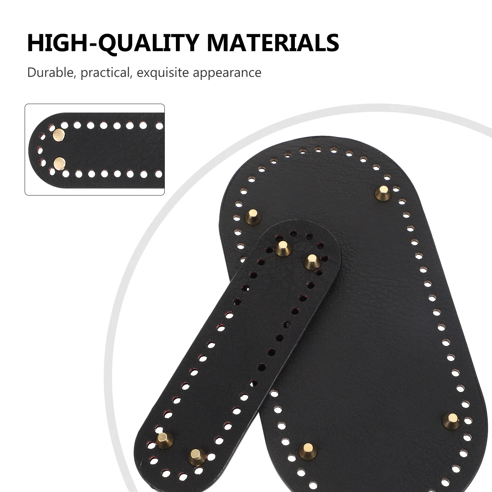 

5Pcs Bag Bottom Cushions Premium PU Material Smooth Corners Handbag Liners Easy Matching Gifts Bag Bottom Cushion