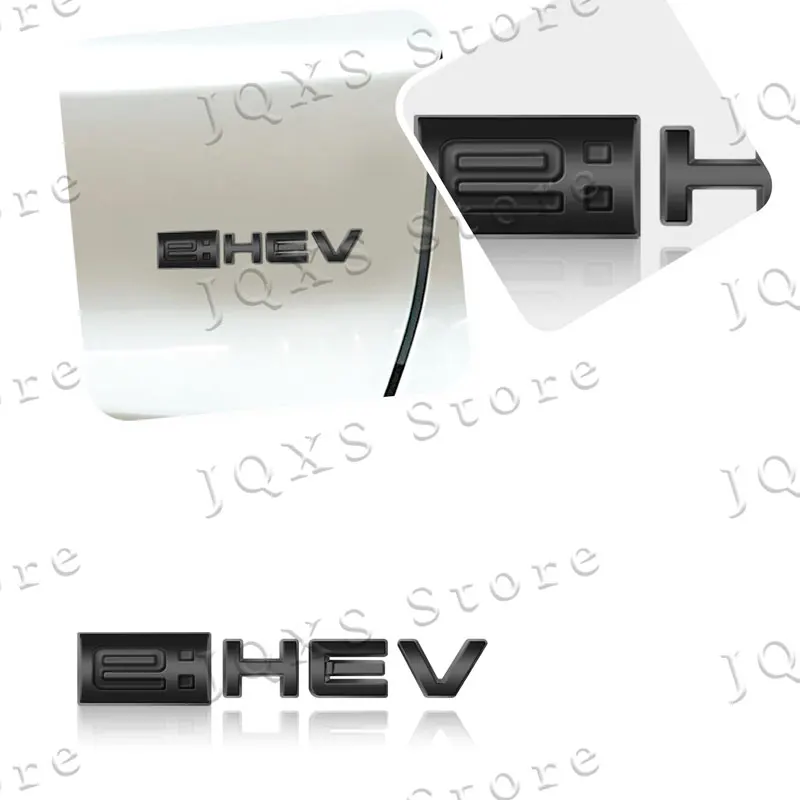 3D ABS Plastic Emblem Car Side Fender Badge Car Rear Trunk Sticker For Honda Odyssey Accord Hybrid e: HEV Logo Accessories