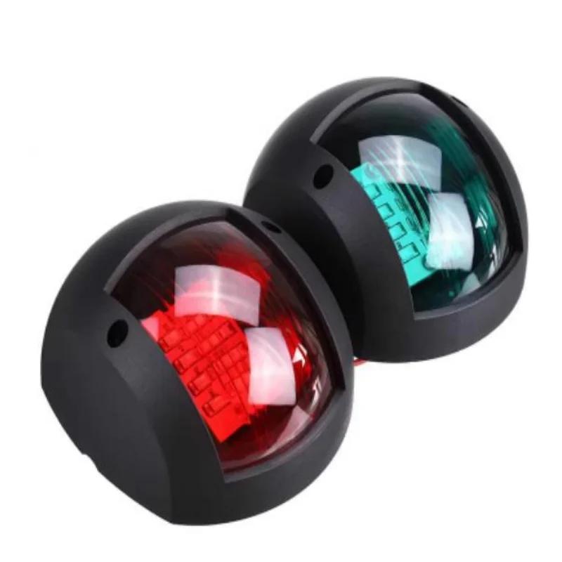 ISURE MARINE LED Navigation Side Bow Lights Plastic House Marine Boat Yacht Red & Green