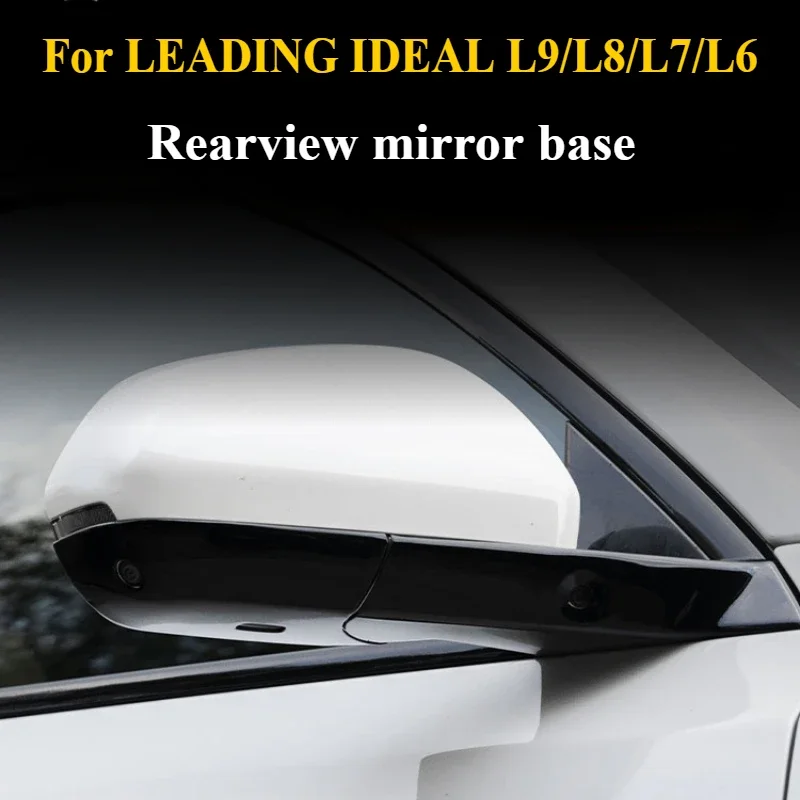

For Li Lixiang L6 L7 L8 L9 2024 ABS Car Body Door Side Rear View Mirror Frame Cover Rearview Trims Sticker Auto Assecories